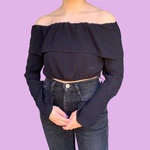 URBAN OUTFITTERS WITCHY OFF SHOULDER TOP